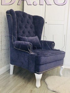диван Английское кресло с ушами Дизайн 6