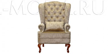 кресло Английское кресло с ушами Дизайн 12